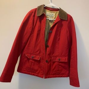 LL Bean fitted barn jacket